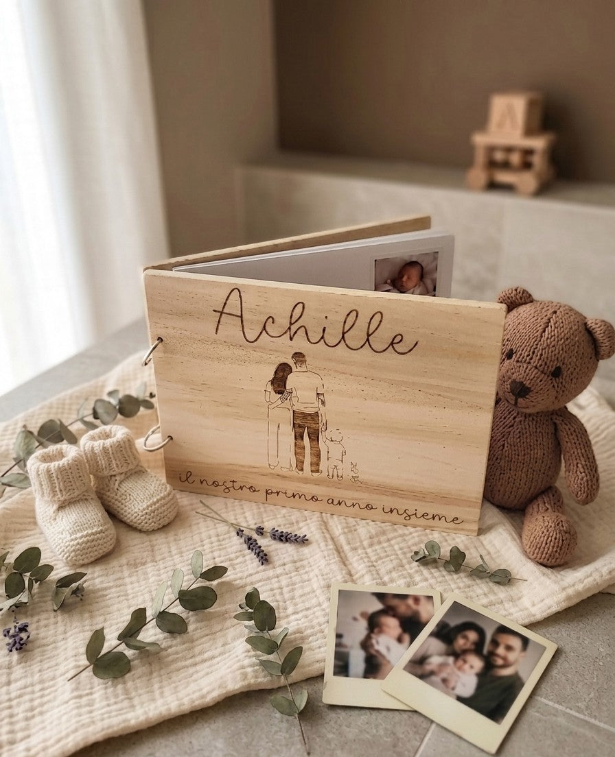 ALBUM PERSONALIZZATO IN LEGNO